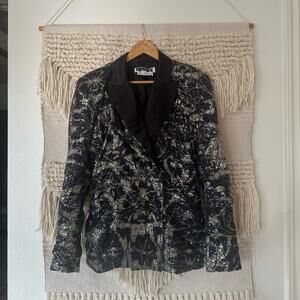 ROTATE Birger Christensen Augustina Sequin Blazer
